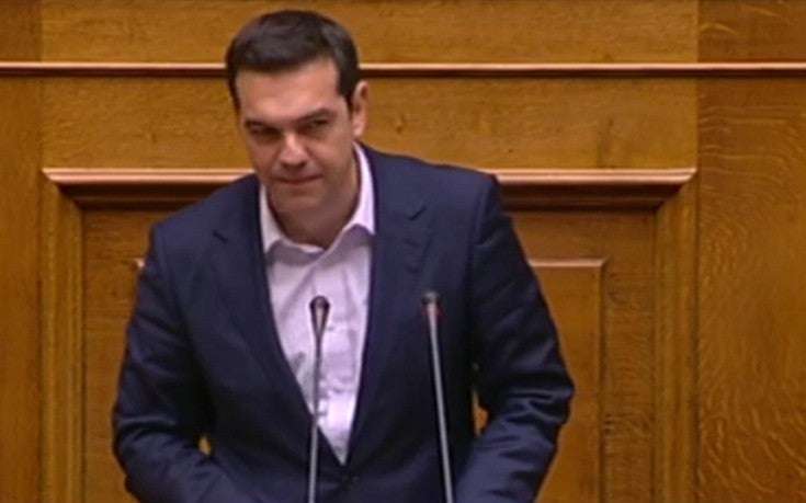 Τσίπρας σε Μητσοτάκη: Ακολουθείτε ως ουρά τους παραλογισμούς του ΔΝΤ